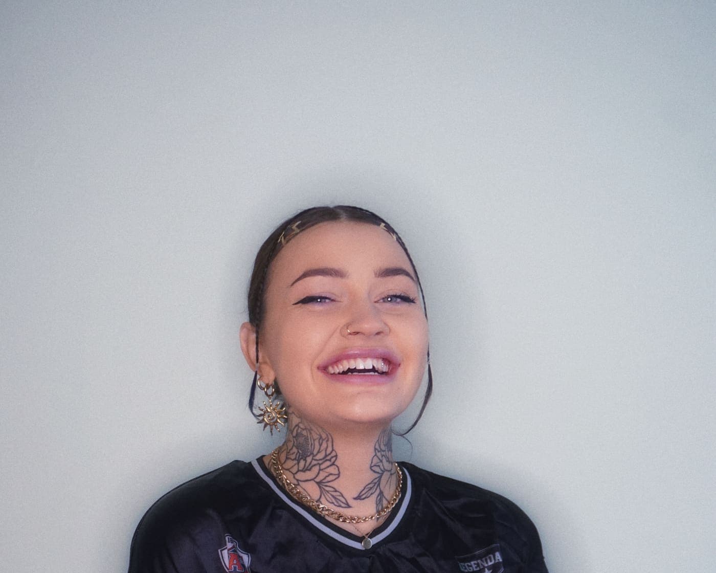 Woman with a tattoo on her arm